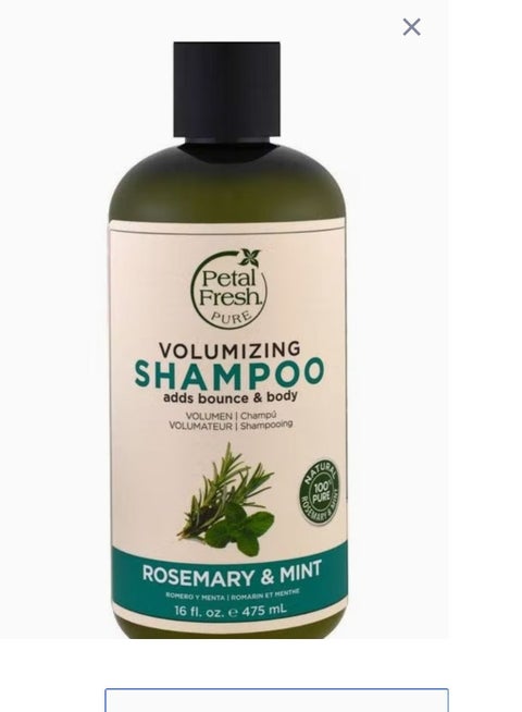 Pure Volumizing Shampoo - Rosemary And Mint 475ml