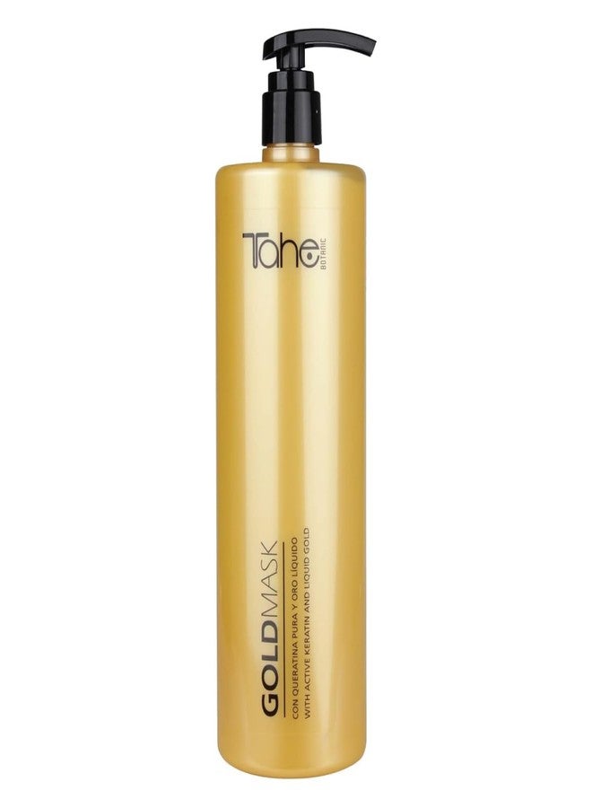 Tahe Keratin Gold Big Kit - Shampoo 1000ml + Mask 1000ml - Image 5