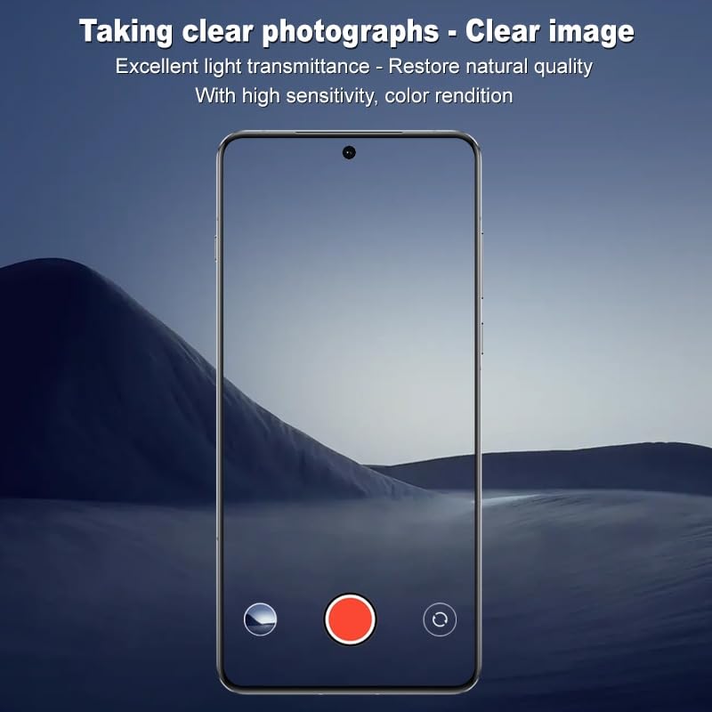 FabeKee Glass Camera Lens Protector ForOnePlus 13 [9H Hardness] [6D Lens Protector ] [Easy Installation] Black (OnePlus 13) - Image 5