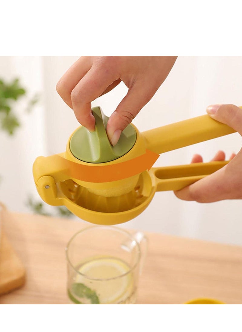 Generic - Maximum Extraction Manual Citrus Juicer: The perfect choice for juicing lemons and limes thanks to its unique design and non-slip handle for maximum comfort and efficiency in obtaining fresh juice - Image 1