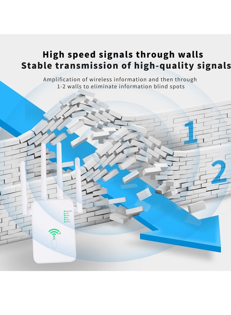 GO-DES 1200mbps Wireless Wifi Signal Booster Repeater - Image 5
