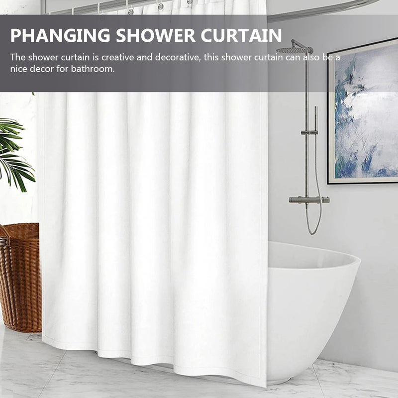 Bathroom Shower Curtain Shower Partition Curtain Bathroom PEVA Curtain - Image 4