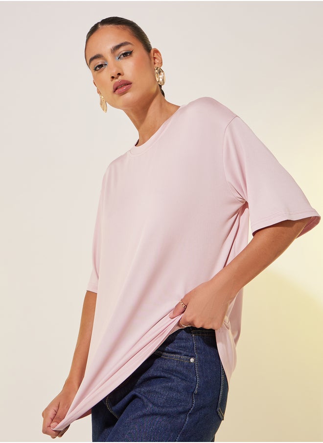 Take Two Graphic Print Round Neck T-Shirt  - Image 3