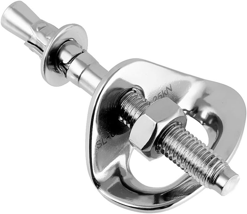 AOKWIT 25kN Climbing Bolt Hangers Anchors Stainless Steel Climbing Holds Anchor Bolt Heavy Duty Expansion Bolt Piton Tiedown for Rock Climbing Rappelling Hammock Gym Wall Aerial Work Caving Rescue - Image 4