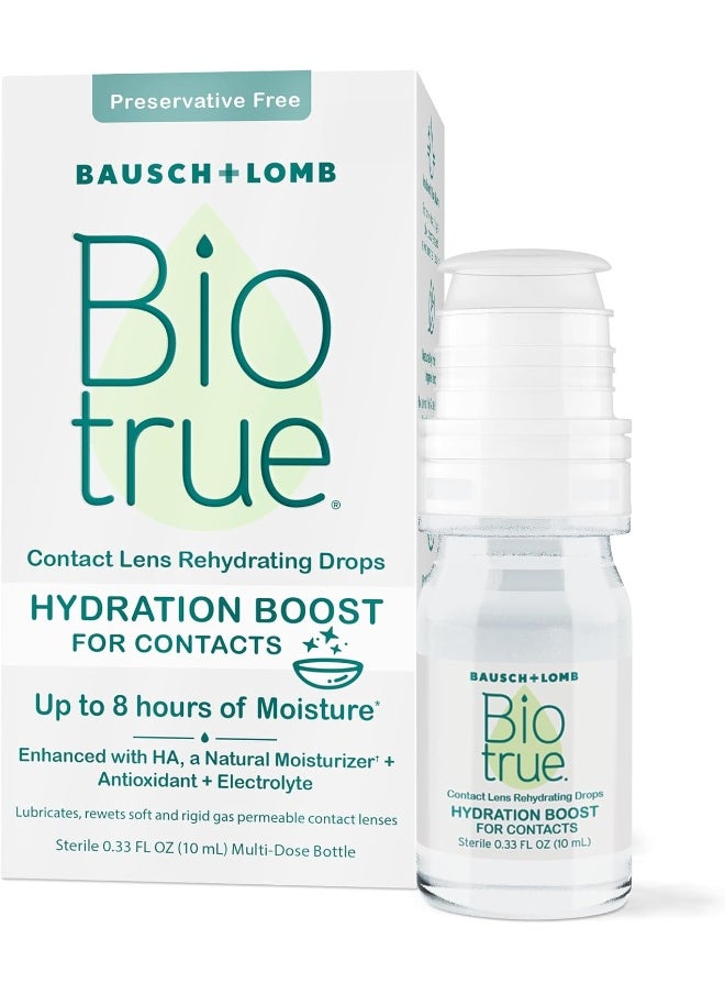 Biotrue Biotrue Hydration Boost Contact Lens Rehydrating Drops 0.33 fl oz (10 mL)  - Image 1
