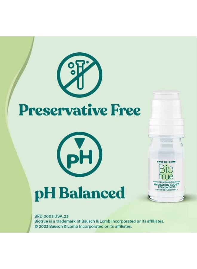Biotrue Biotrue Hydration Boost Contact Lens Rehydrating Drops 0.33 fl oz (10 mL)  - Image 4