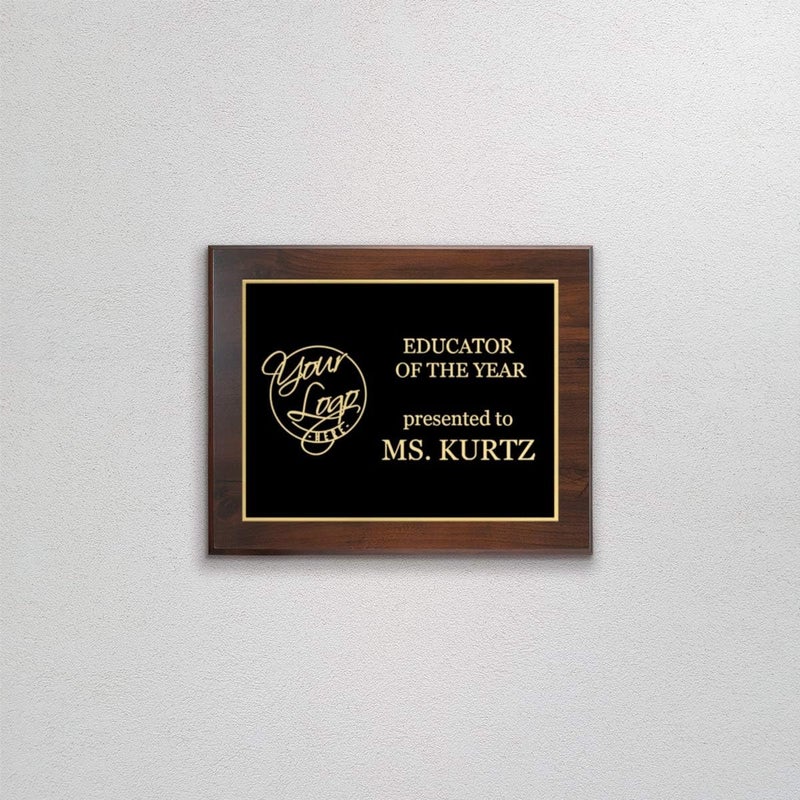 PlaqueMaker Personalized Engraved Plaques and Awards. Great for Retirement, Thank You, Military Recognition, Special Achievements, Memorials, Sports, School, and Corporate Awards - Image 4