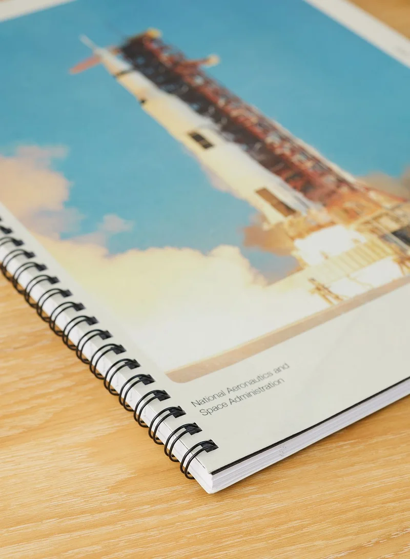 Typo Nasa Shuttle Launch A4 Recycled Notebook