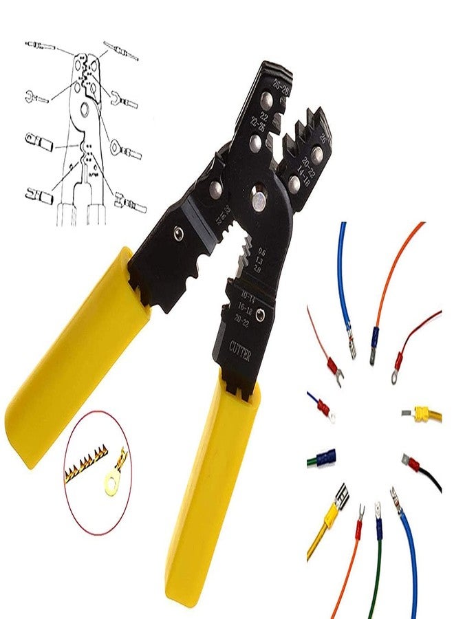 KANABEE Multi-Function Crimper Stripping Pliers. Quality Tools Crimping Press Tool Manual Crimper - Image 2