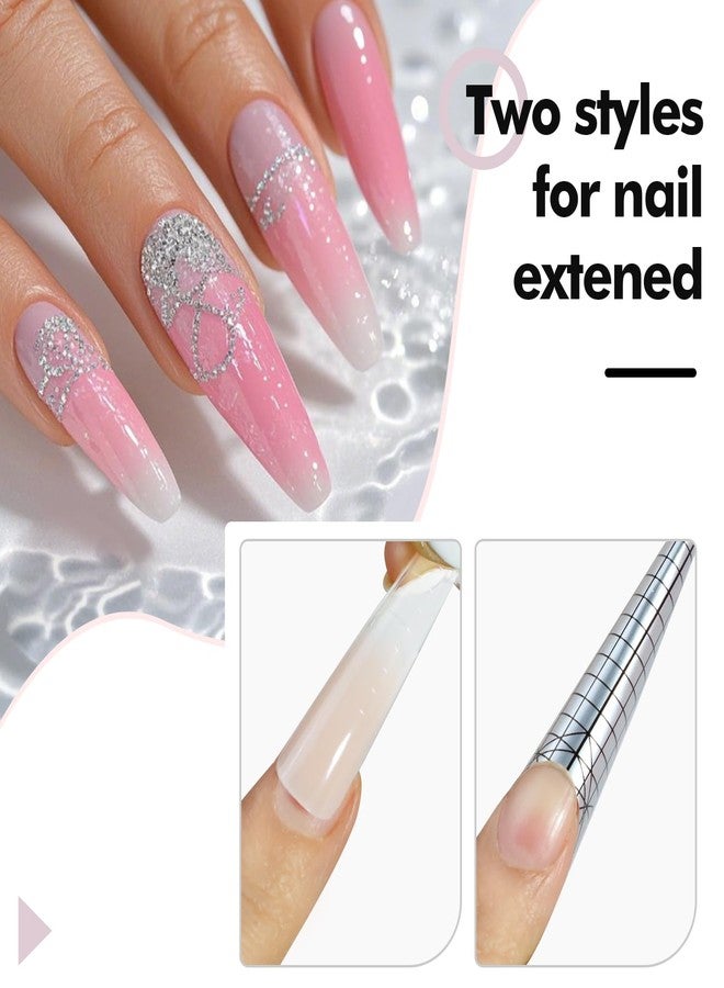 FZANEST Heat-Free Builder Hard Gel Hema-Free Nude Pink Nail Strengthening Extension Sculpting Color UV Gel for Nails #03 - Image 4