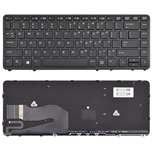 SUNMALL Laptop Keyboard Replacement Compatible with HP EliteBook 840 G1 G2 / 850 G1 G2 / 745 G1 G2/HP ZBook 14 Series Laptop US Layout (Without Pointer,with Backlight) - Image 2