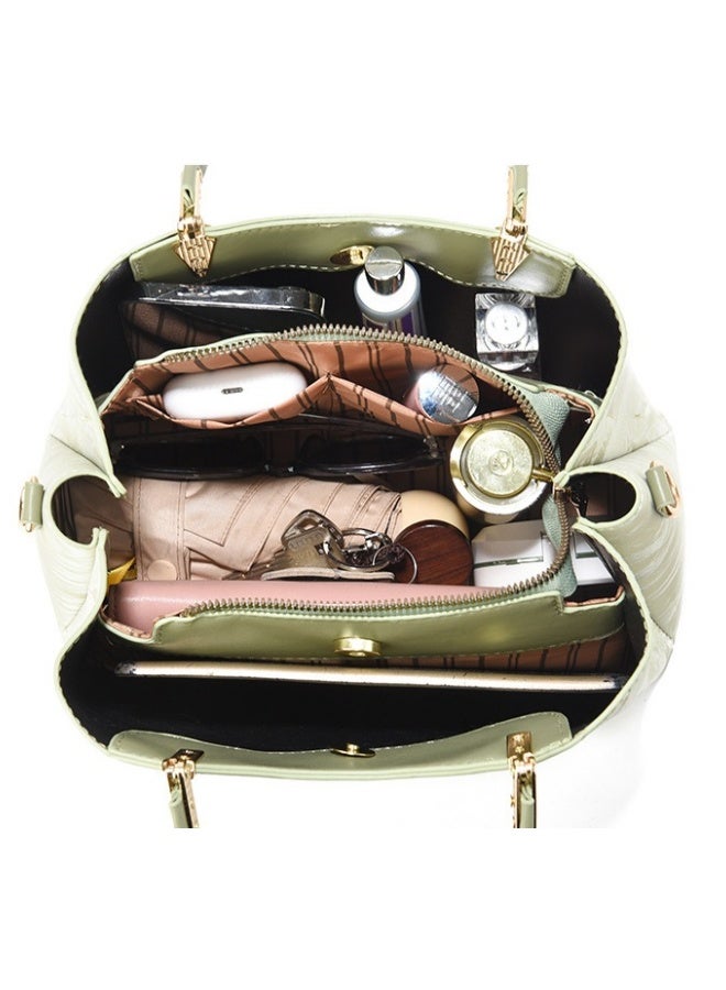 SHABILI Women's Fashion Large Capacity Shoulder Bags, Ladies Tassel Charm Handbag Tote Bags Clutch Bag Phone Bag, PU Leather Crossbody Bag Satchel Bag Beach Bag Carry Bag for College Students and Teenagers - Image 5