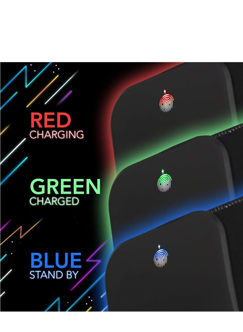 SYOSI Mouse Pad, Gaming Large Mouse Pads for Keyboard and Mouse Extended RGB Mouse Mat, 10 Lighting Modes, Waterproof, Non-Slip Rubber Base Mousepads for Desk Computer PC Laptop (31.4 X 12 Inch) - Image 3