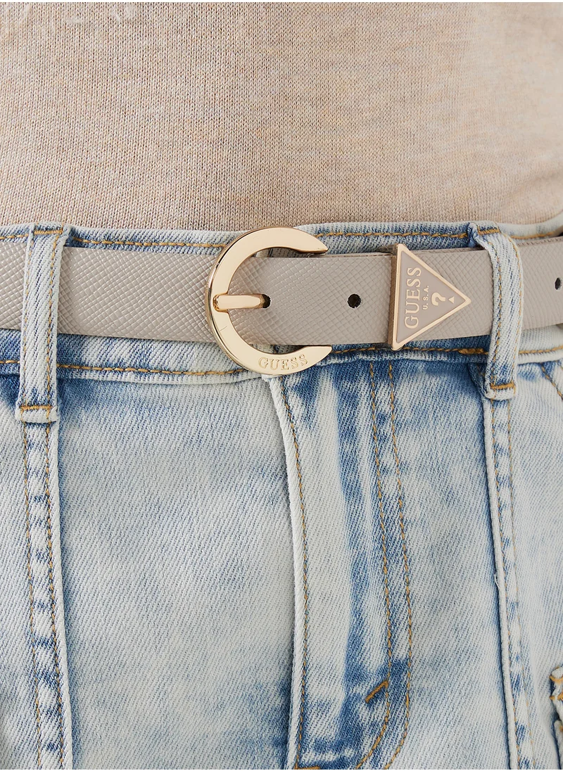 جس Noelle Allocated Hole Buckle Belt