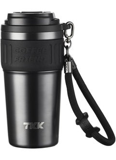 TKK Steel Thermos Mug 630ML Dark Gray  - Image 1