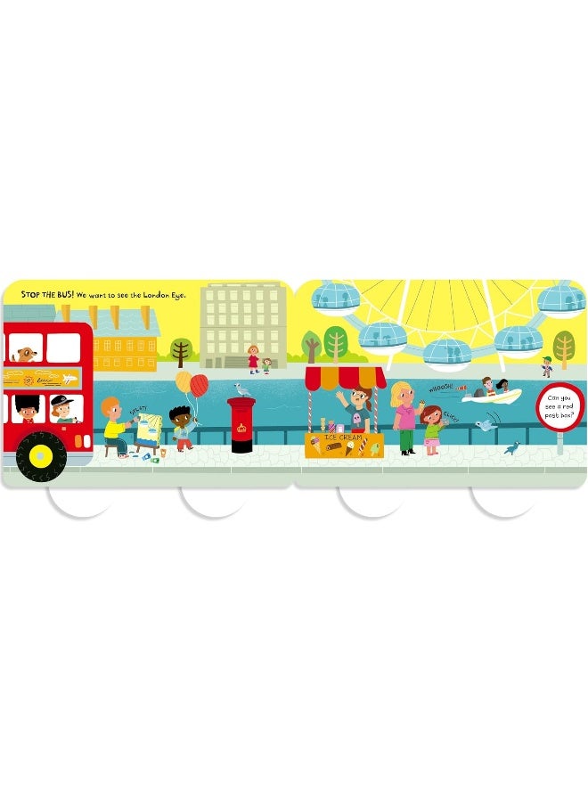 Whizzy Wheels: My First London Bus: Novelty Book with four moving wheels!  - Image 2