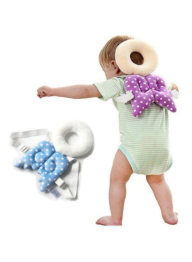 EAYIRA Cotton Baby Head Protector Baby Toddlers Head Safety Pad Cushion Baby Back Protection Prevent Toddlers Injured (Multicolour) - Image 2
