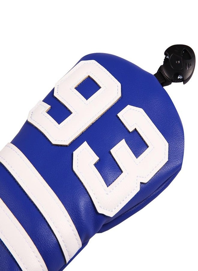 SHABIER Blue Golf Fairway Headcover with No.93 Design for Golf Fairway Club - Image 3