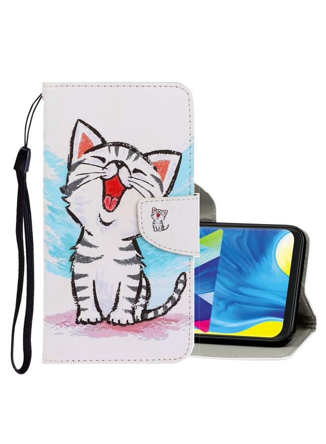 The Bros Case For Galaxy A20e 3D Colored Drawing Horizontal Flip PU Leather Case with Holder & Card Slots & Wallet - Image 1