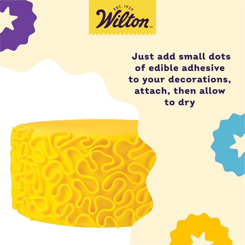 Wilton Dab-N-Hold Edible Adhesive, 2 oz - Perfect for Cake Decorating - Image 4