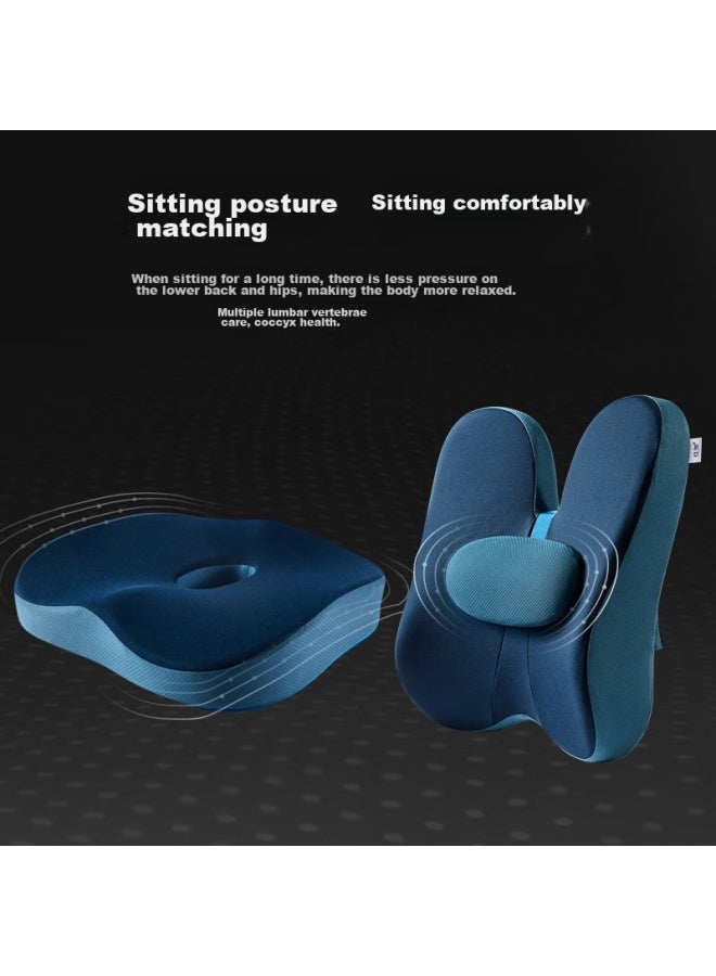 Jago Jiaoao Seat Cushion, Lumbar Support Pad, Office Chair Back Support, Back Care Cushion, Long-sitting Aid Pad, Chair Pad - Image 5