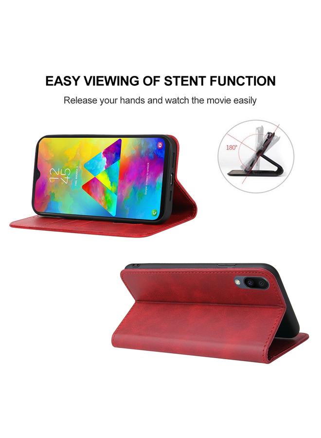 S-TOP Case For Samsung Galaxy M20 Magnetic Closure Leather Phone Case - Image 4