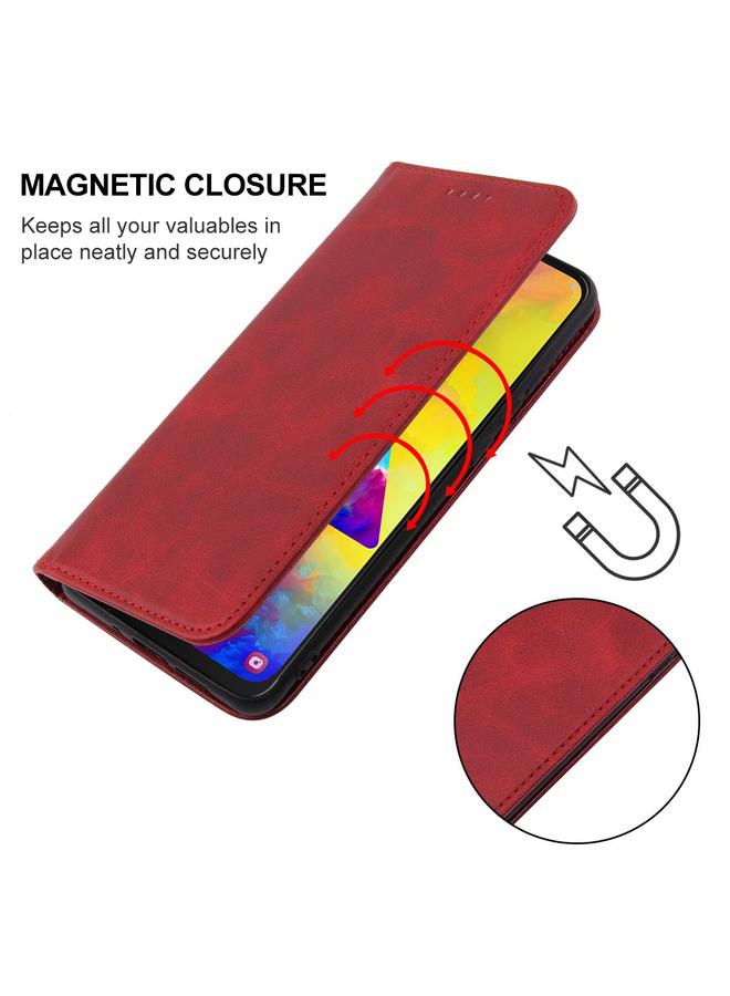 S-TOP Case For Samsung Galaxy M20 Magnetic Closure Leather Phone Case - Image 5