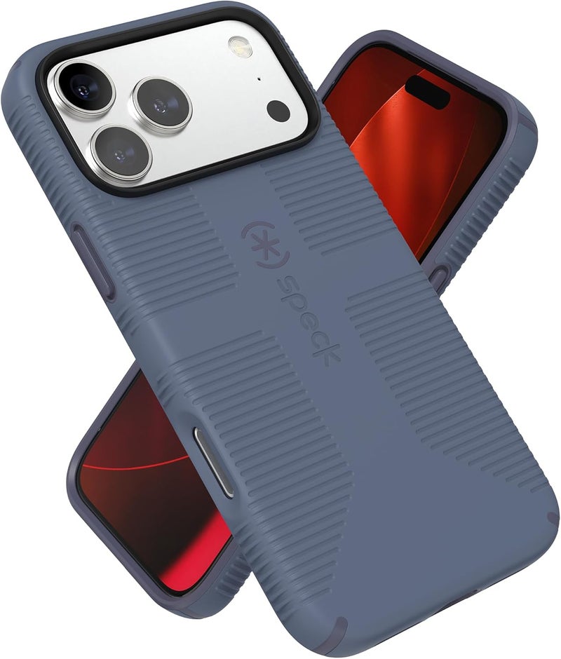Speck Apple iPhone 17 Pro Max CANDYSHELL Grip + MS Mystery Blue/Faded Jeans - Image 1