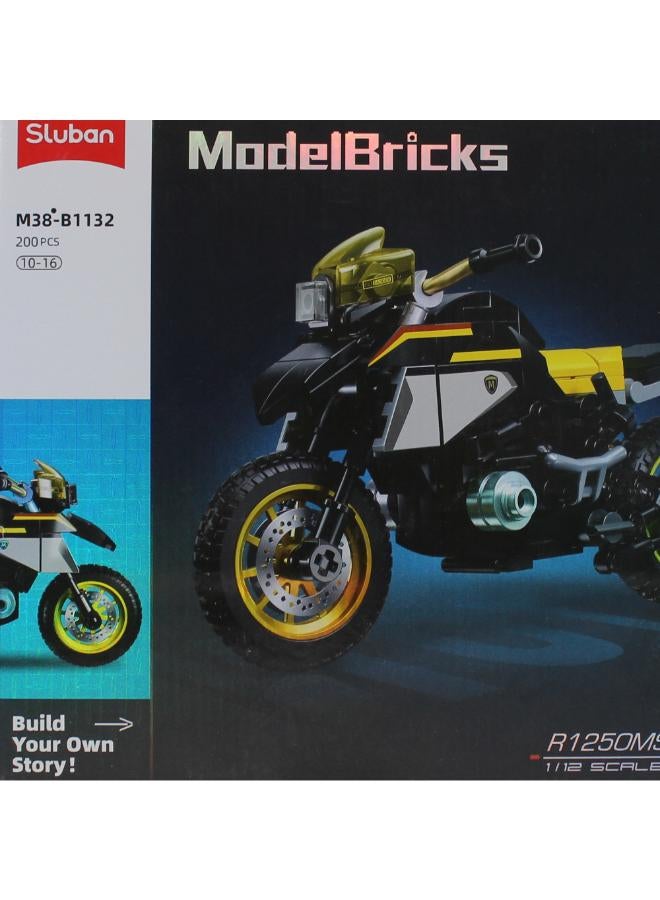 Sluban Model Bricks R1250 GS Motorcycle - 200Pcs - Image 3