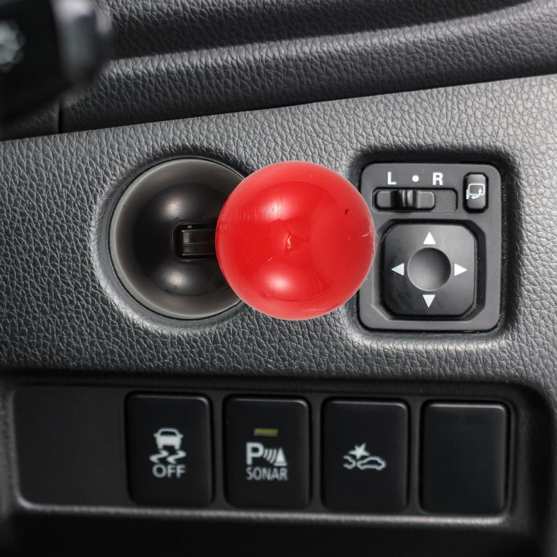 Red Engine Push Start Button Rocker Switch Automotive Ignition Lever Replacement - Image 5