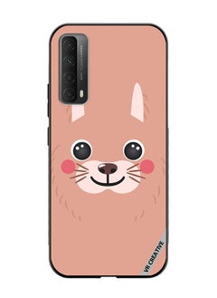 VR CREATIVE Protective Case Cover For Huawei Y7a Lama Cartoon Face Design Multicolour  - Image 1