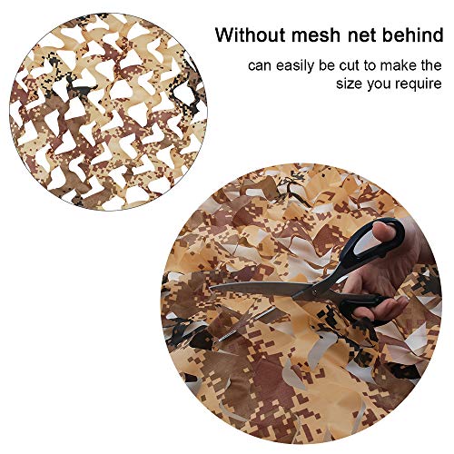 Yeacool Camo Netting Camouflage Netting Camo Tarp for Party Decor, Outdoor Hunting, Camping Off-Road Adventures(Digital Desert Camo, 16.4ftx4.9ft, 5m*1.5m) - Image 2