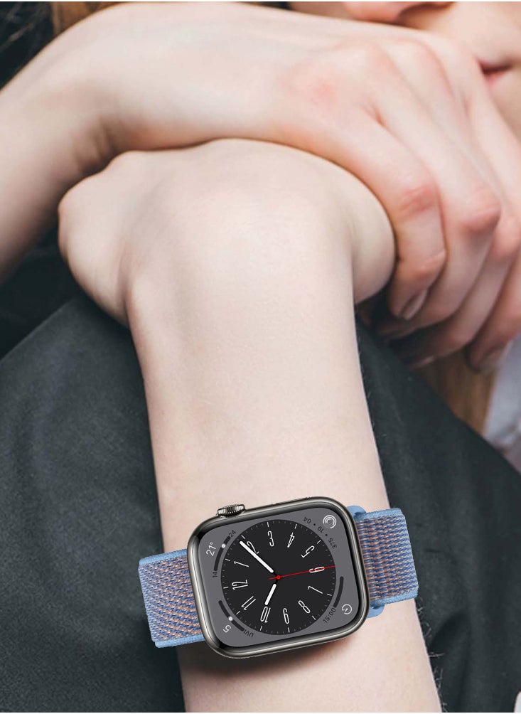 Perfii - 5pcs Watch Bands Replacement for Apple Watch Strap Compatible with Apple Watch 49/46/45/44/42mm Series 10/9/8/7/6/5/4/SE/Ultra - Image 1