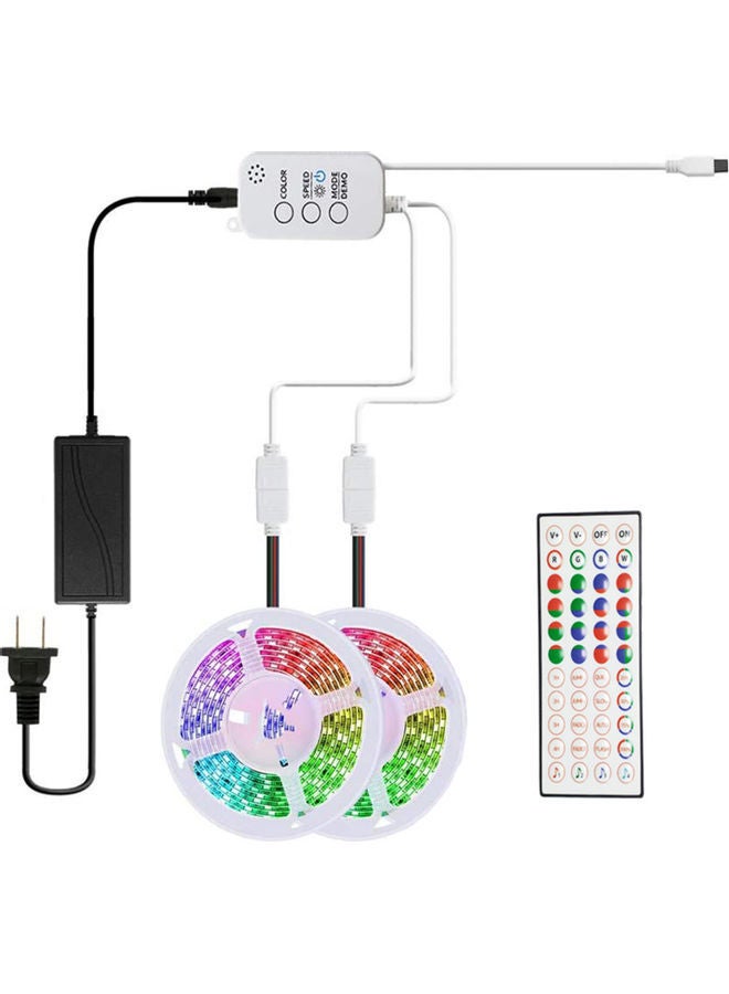 NIBEMINENT 44-Key Bluetooth Light Strip Set Multicolour - Image 1