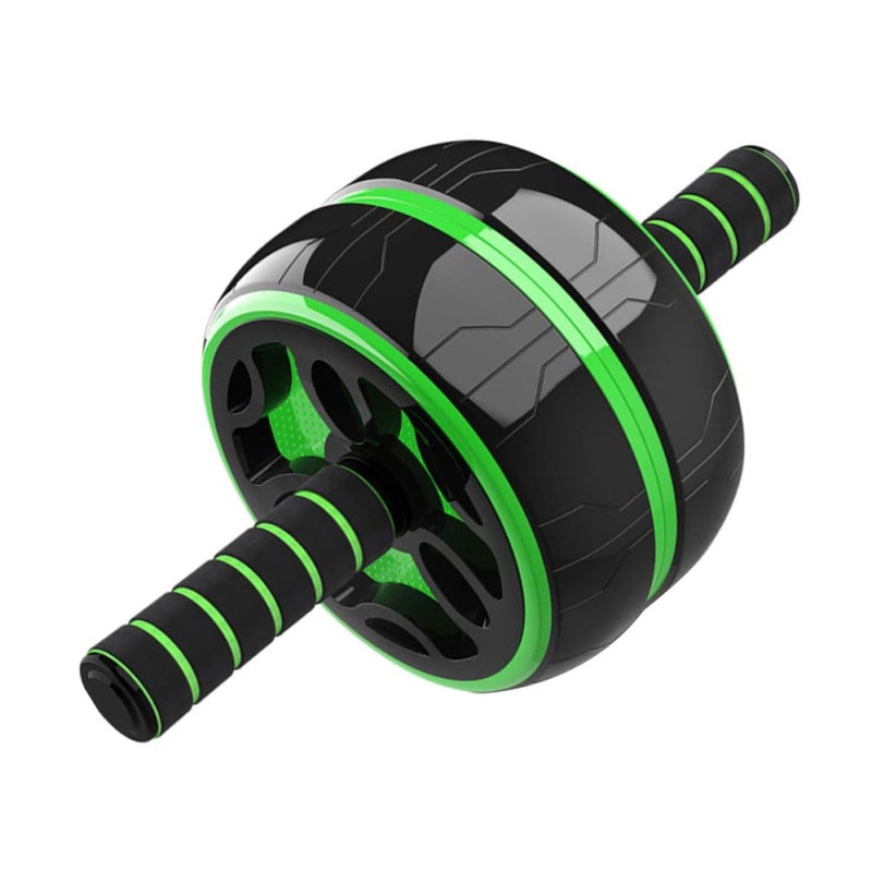 Silent Abdominal Exercise Roller With Broad Frame PVC Thicken Wheel For Core Home Fitness Training - Image 2