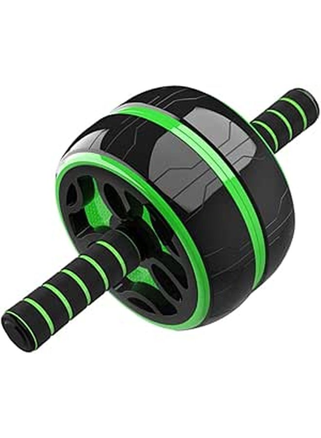 Silent Abdominal Exercise Roller With Broad Frame PVC Thicken Wheel For Core Home Fitness Training - Image 1