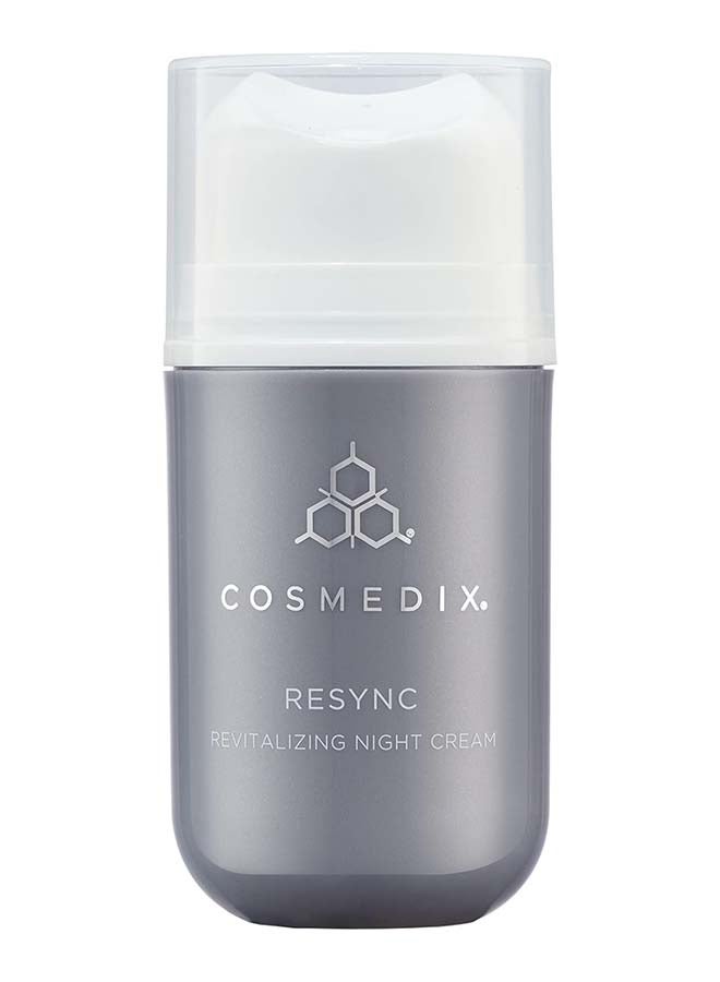 CosMedix Resync Revitalising Exfoliating Night Cream Overnight Renewal Treatment | For Smoother Younger Looking Skin 50ml - Image 1