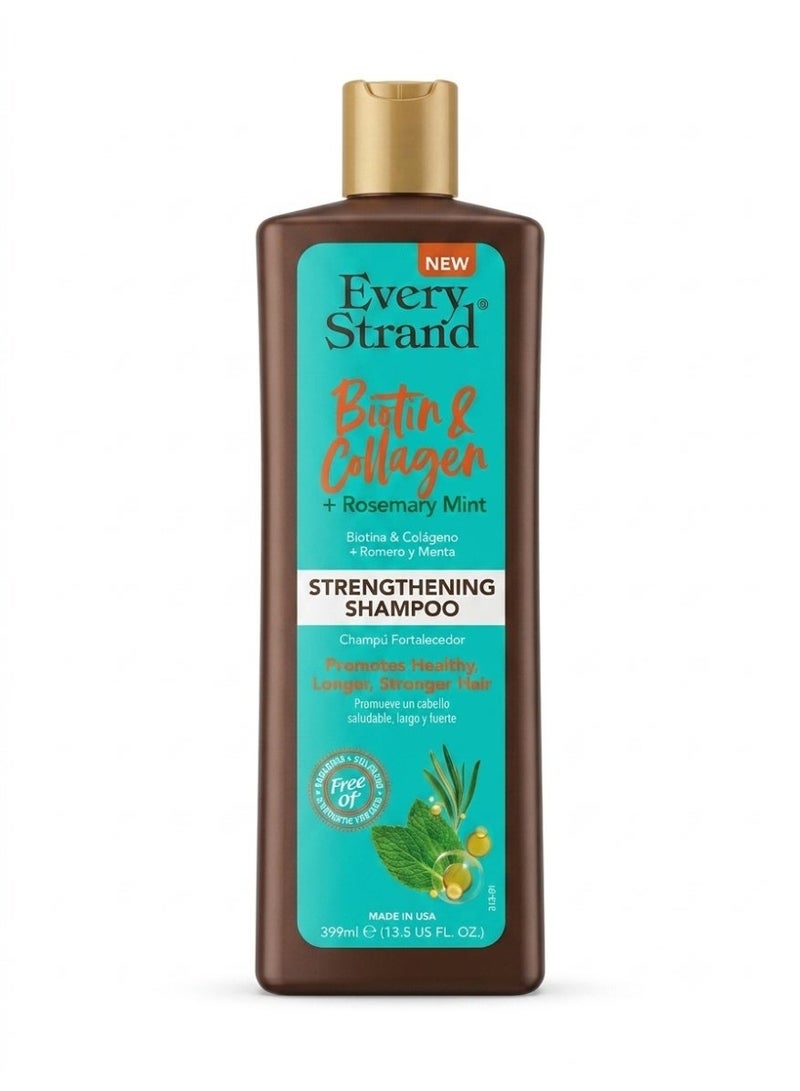 EVERY STRAND BIOTIN & COLLAGEN + ROSEMARY MINT BIOTINA & COLAGENO + ROMERO Y MENTA  399ml - Image 1