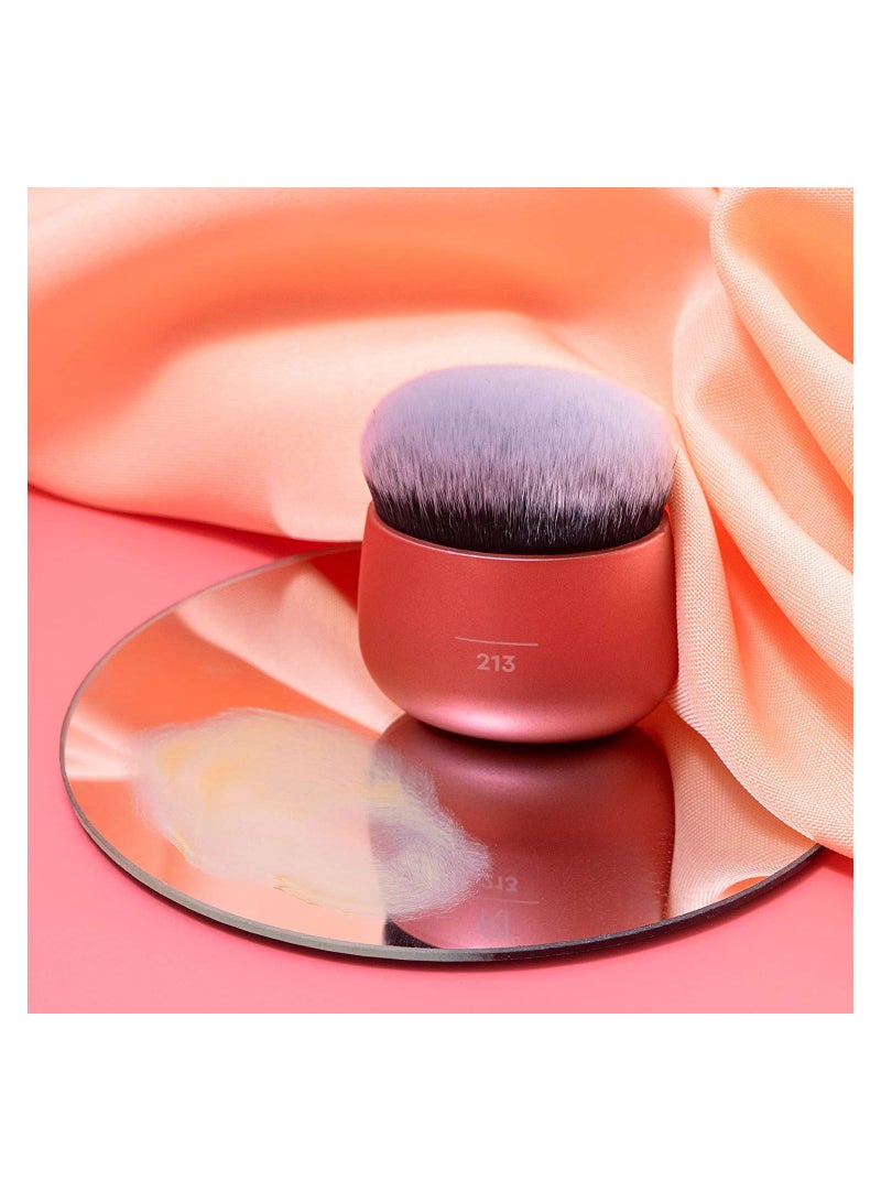 SYOSI Foundation Makeup Blender for Face or Body Makeup Works with Liquid or Cream Foundation No Handle Blend Buff Makeup Dense Synthetic Bristles for Even Coverage - Image 3