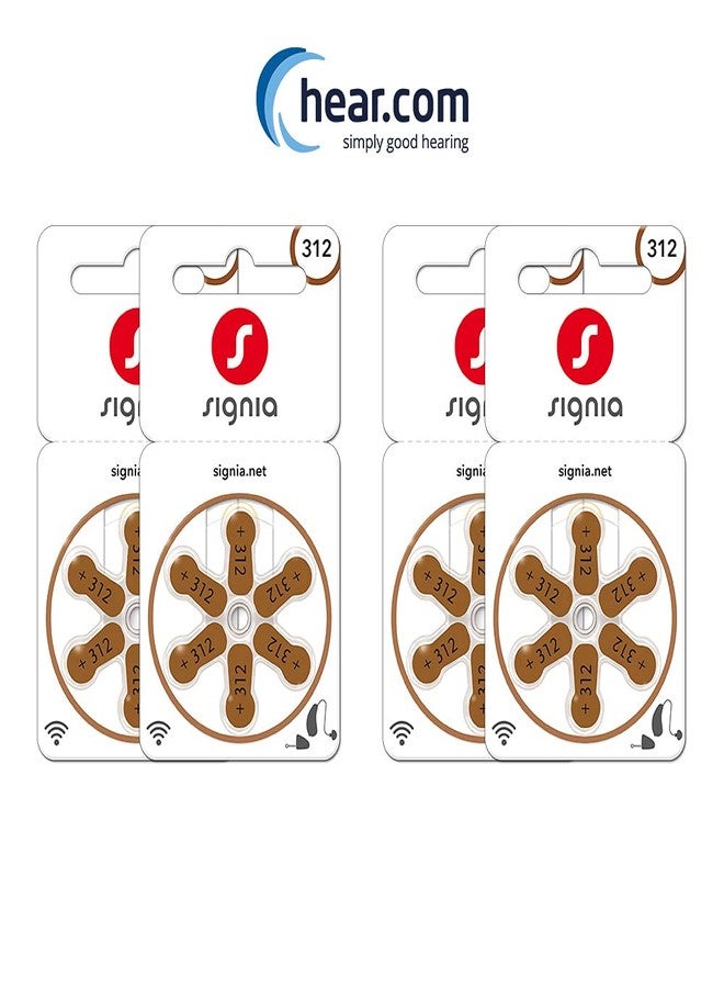Signia Hearing Aid Batteries 312-Pack of 24 Batteries-Hearstore.in - Image 2