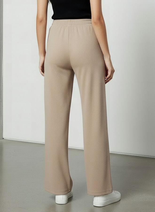 SP Characters Comfort Waist Wide Leg Track Pants with Pockets - Image 3