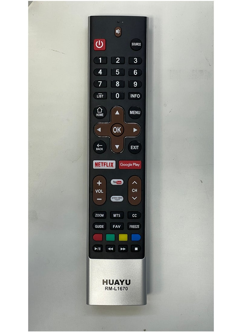 هوايو - جهاز تحكم عن بعد عالمي لجميع أجهزة تلفزيون TCL LCD / LED - Image 1