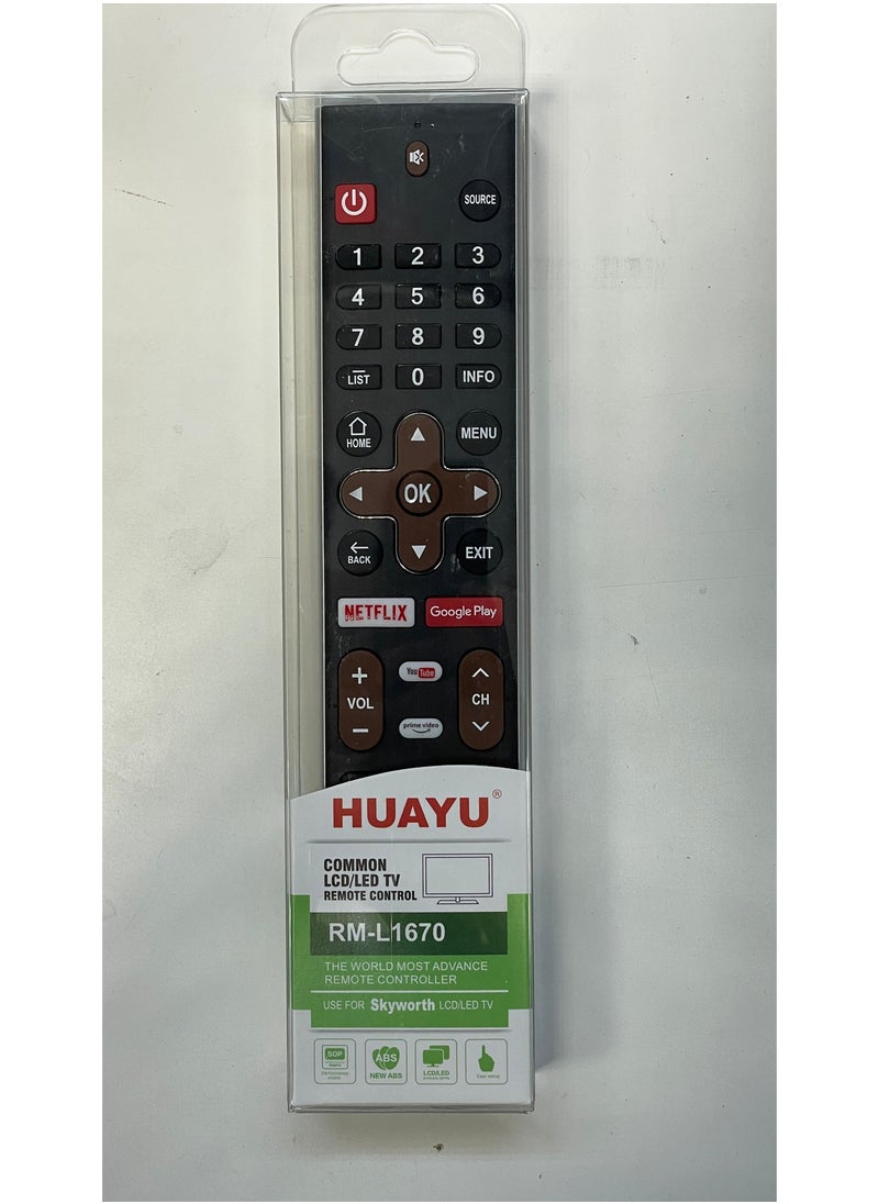 هوايو - جهاز تحكم عن بعد عالمي لجميع أجهزة تلفزيون TCL LCD / LED - Image 1