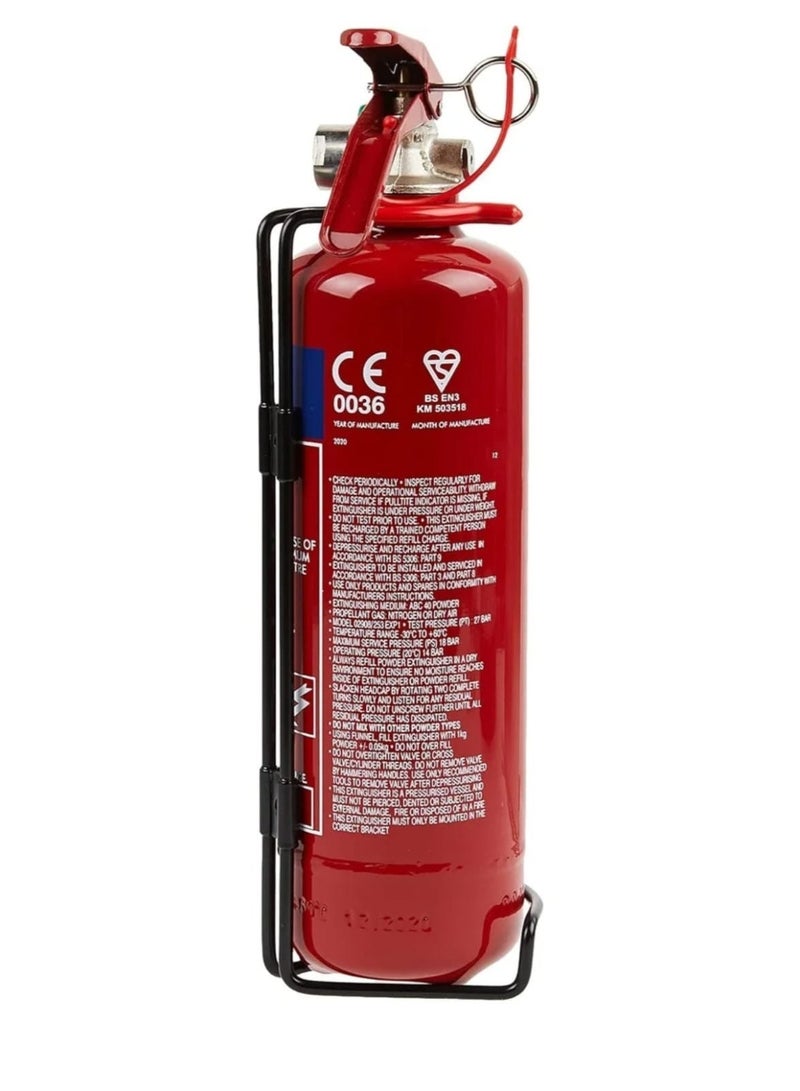 1kg Dry Powder Fire Extinguisher for Homes, Cars, and Trucks - Image 2