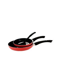 3pcs Non-Stick Cookware Set Non stick coating Soft grip handles