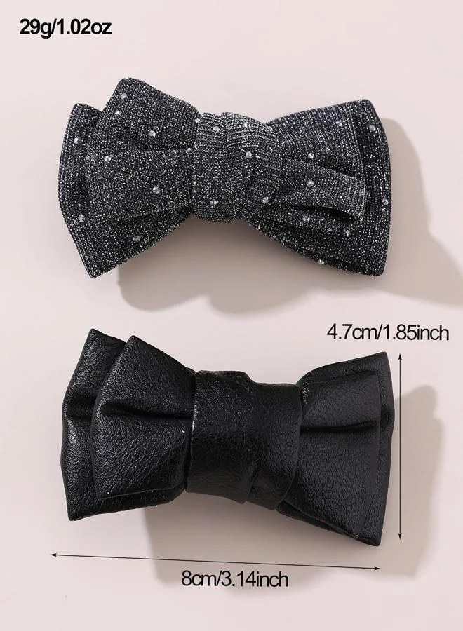 Take Two Take Two Set of 2 - Bow Hair Clip