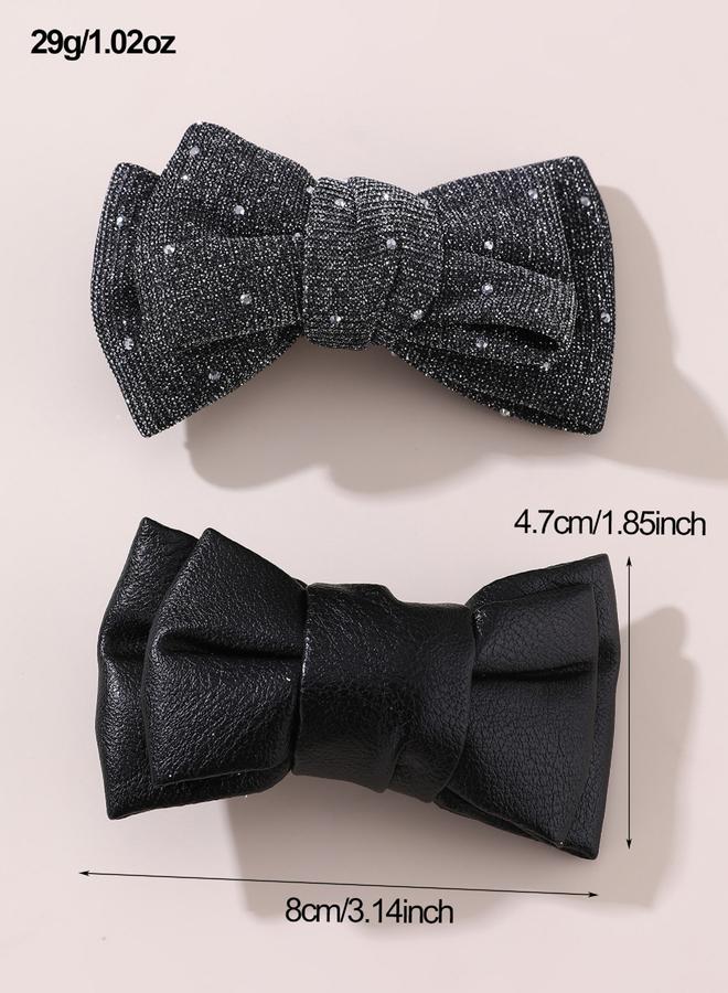 تايك تو مجموعة من 2 مشبك شعر كاجوال - Image 2