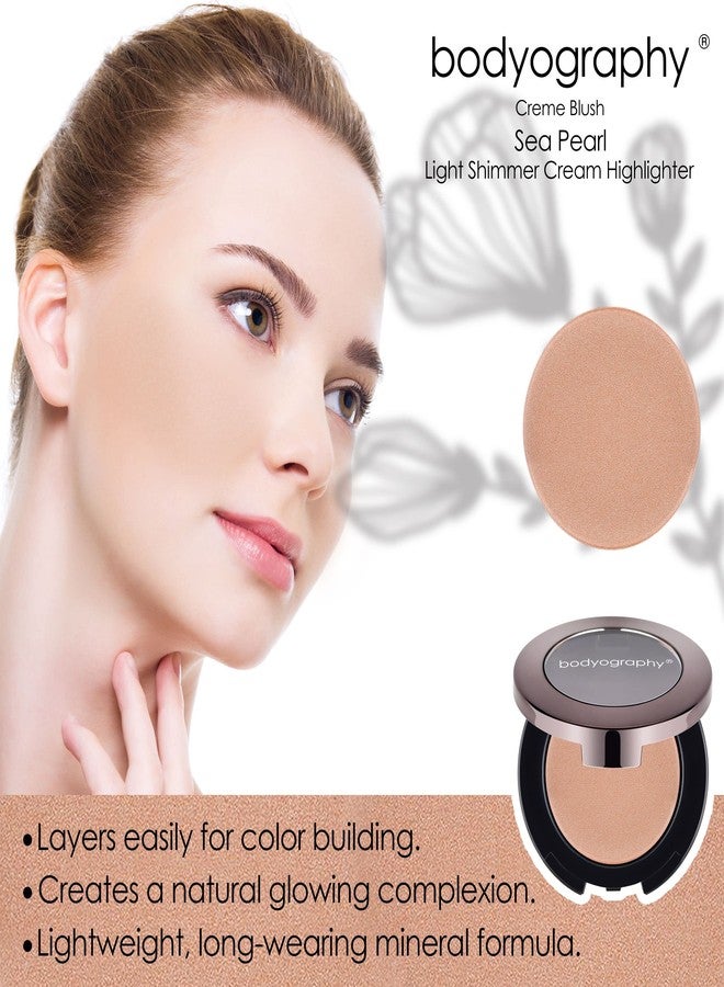 Bodyography Creme Blush, Sea Pearl, 0.12 Ounce - Image 2