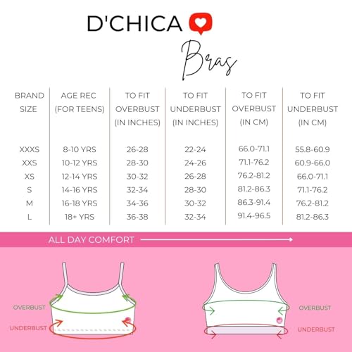 DChica Essentials Comfortable Non Padded, Non Wired No Hook Broad & Thin Strap Bras (Set of 4)_Color May Vary - Image 2