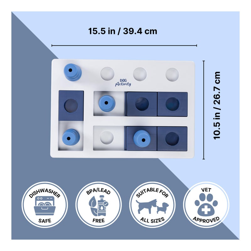 TRIXIE Chess Strategy Game, Advanced Dog Puzzle Toy, Level 3 Activity, Treat Puzzle, Interactive Play, Enrichment - Image 4